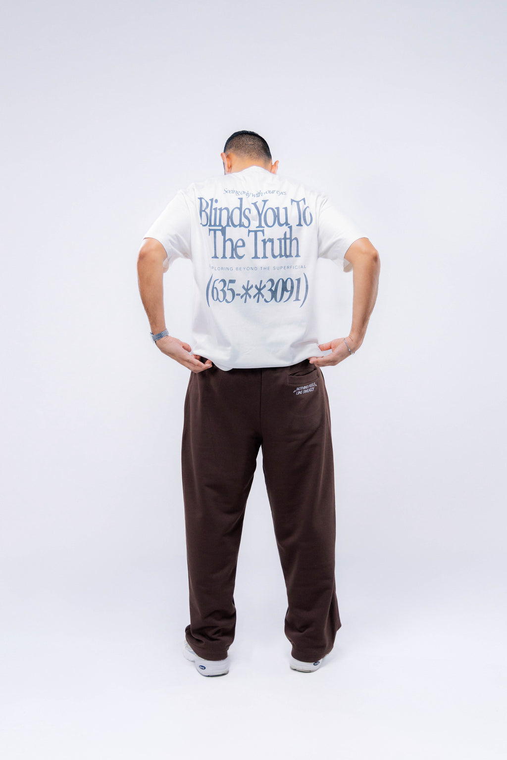 Brown Baggy Sweatpants