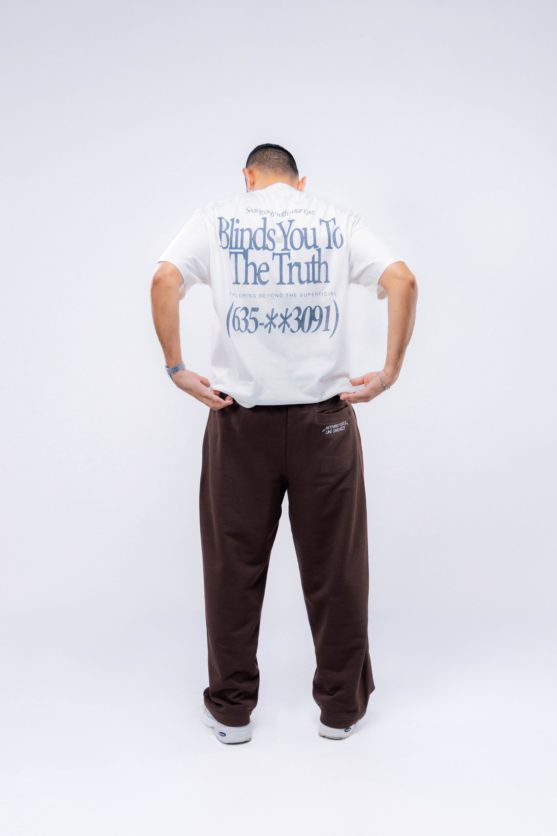 Brown Baggy Sweatpants