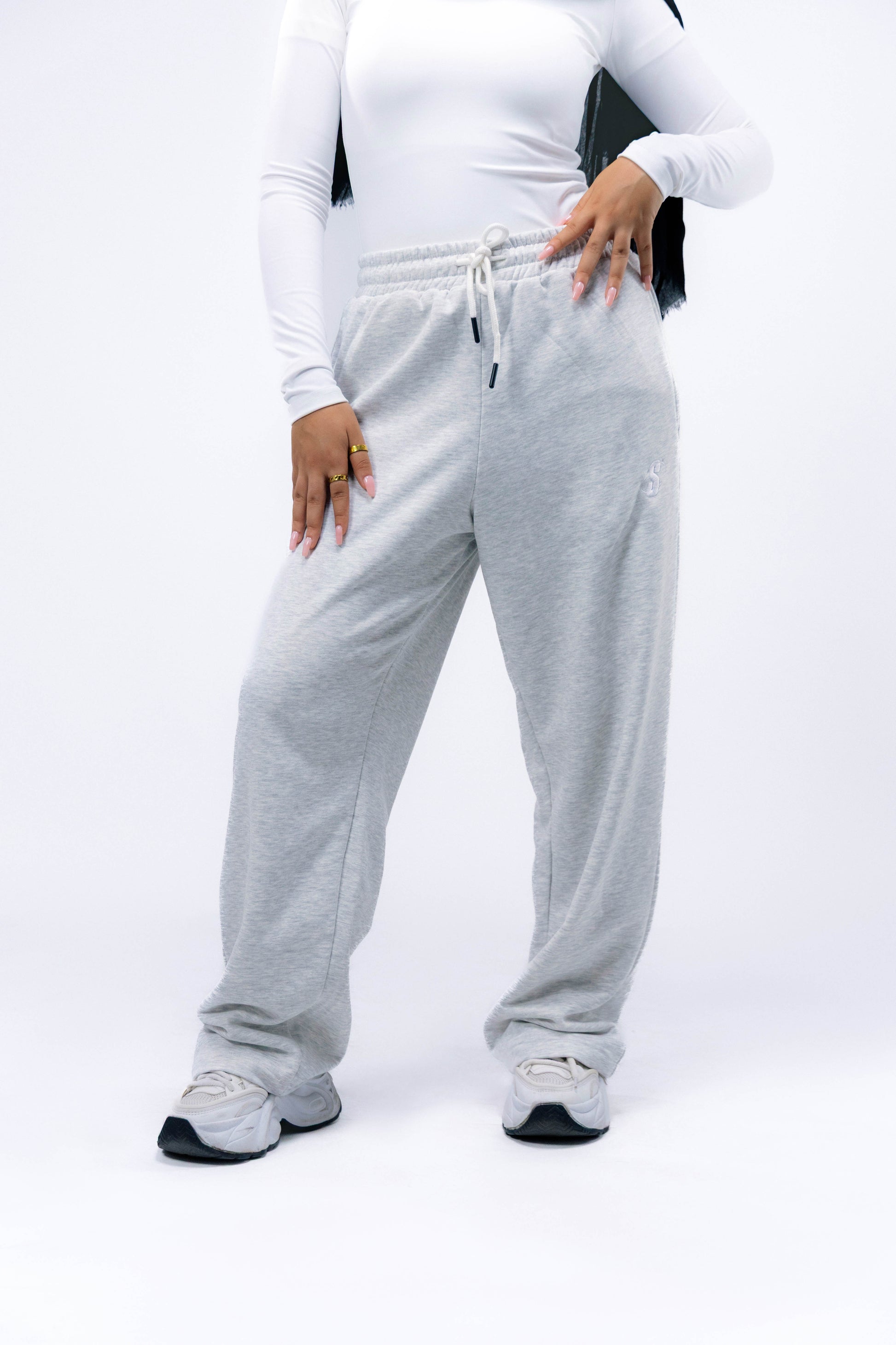 Grey Baggy Sweatpants