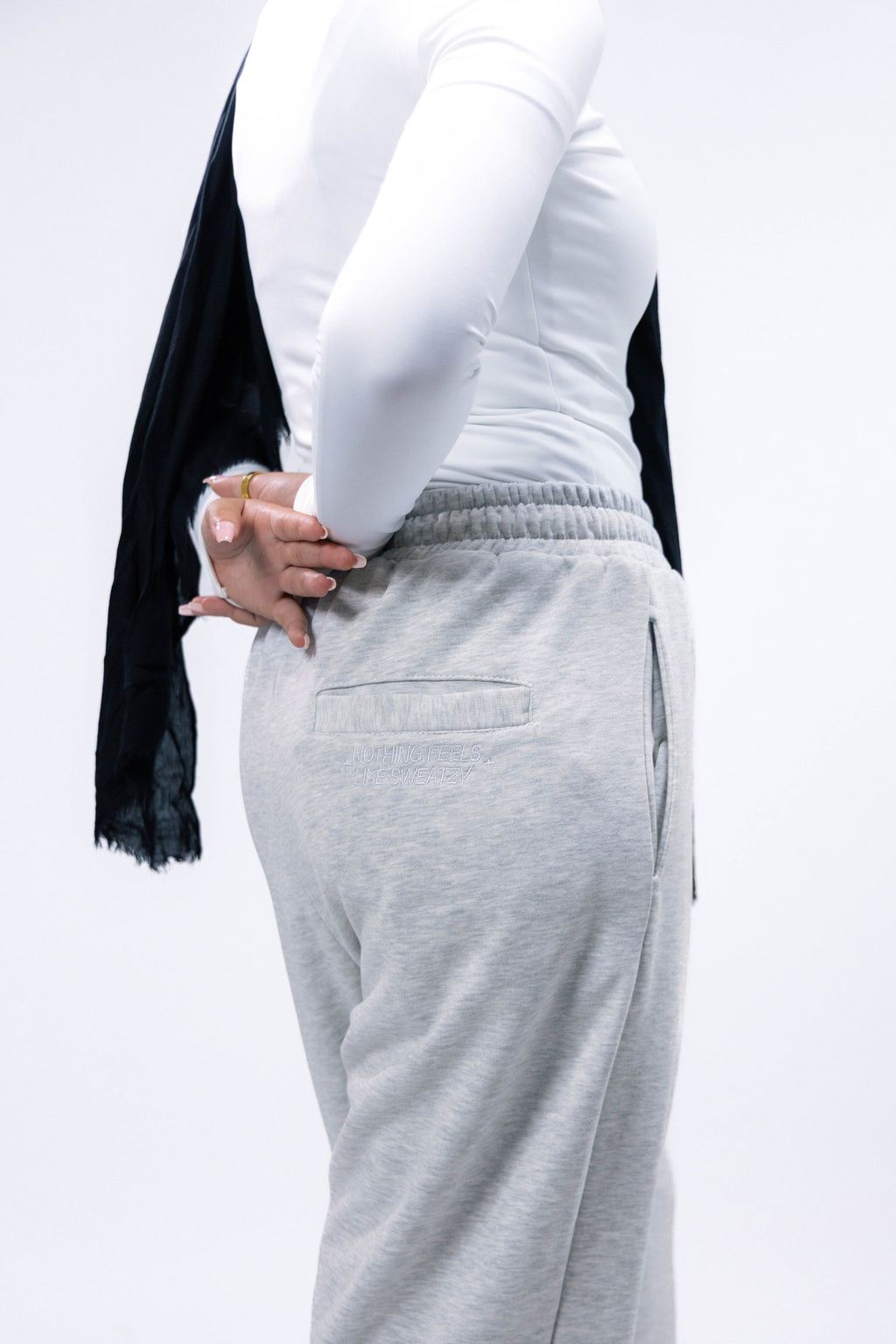 Grey Baggy Sweatpants