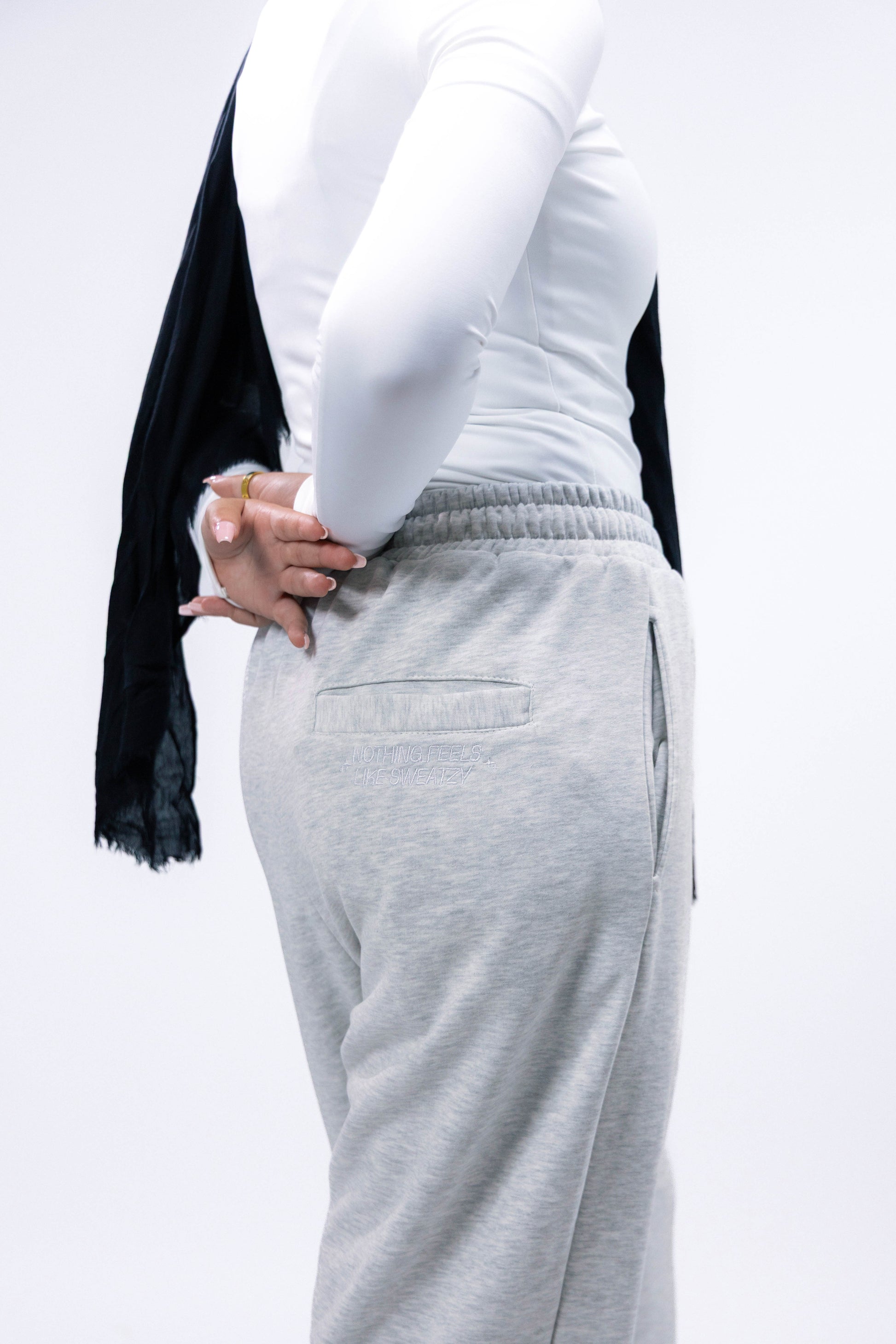 Grey Baggy Sweatpants