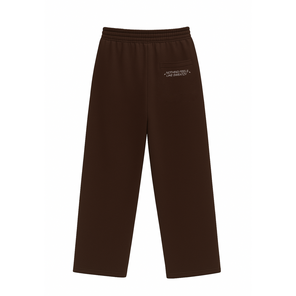 Brown Baggy Sweatpants