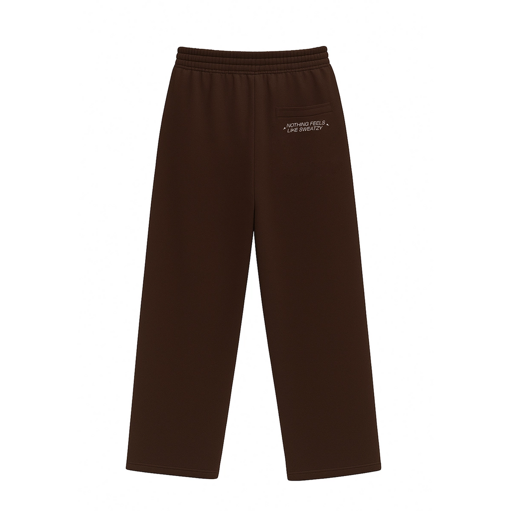 Shadow Brown Baggy Sweatpants