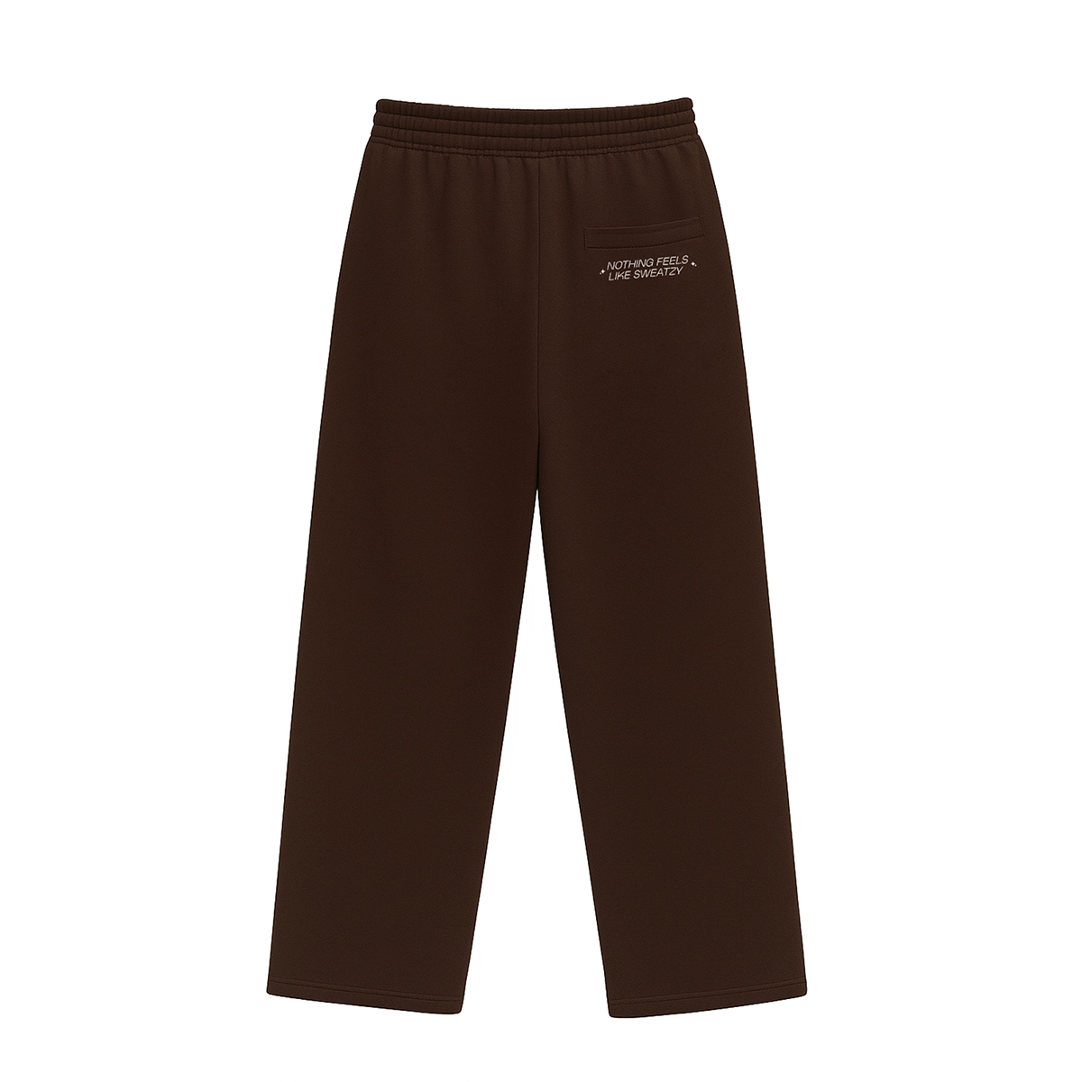 Shadow Brown Baggy Sweatpants