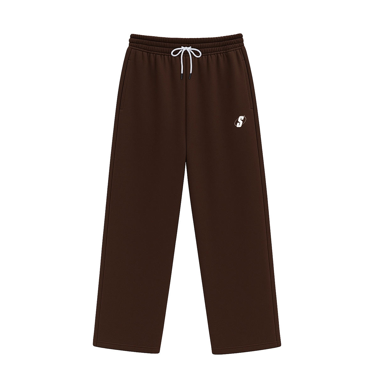 Shadow Brown Baggy Sweatpants