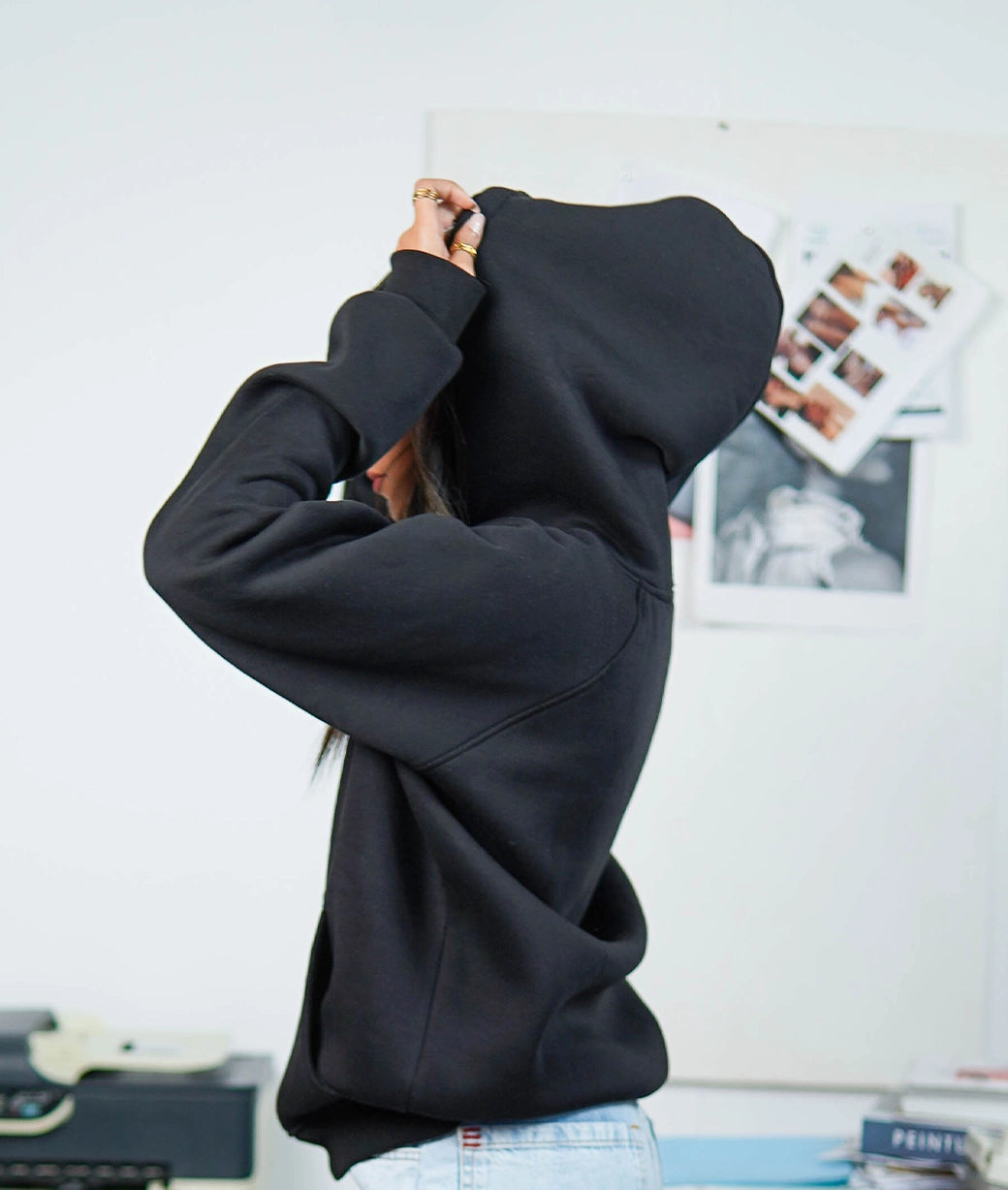 Night Stone Black Hoodie