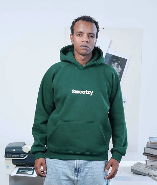 Deep Teal Green Hoodie (Why not?)