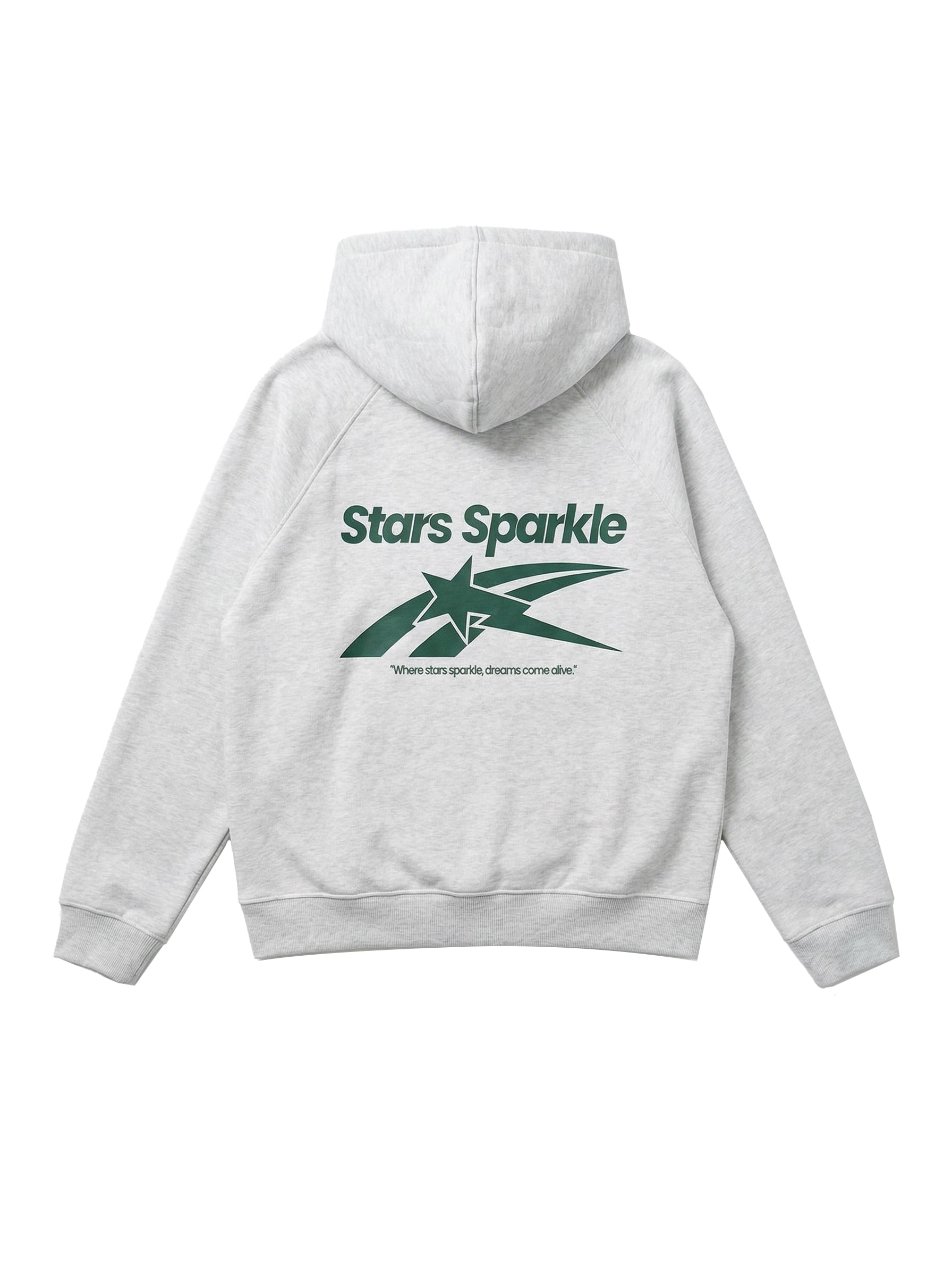 Iron Shade Grey Hoodie (Stars Sparkle)
